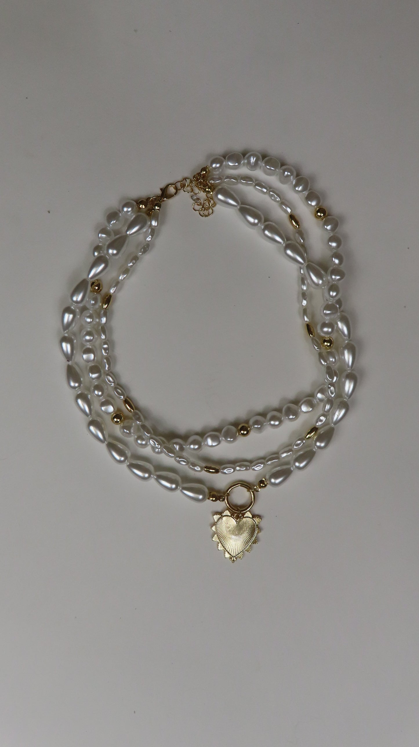 Amour Layered Pearl Necklace