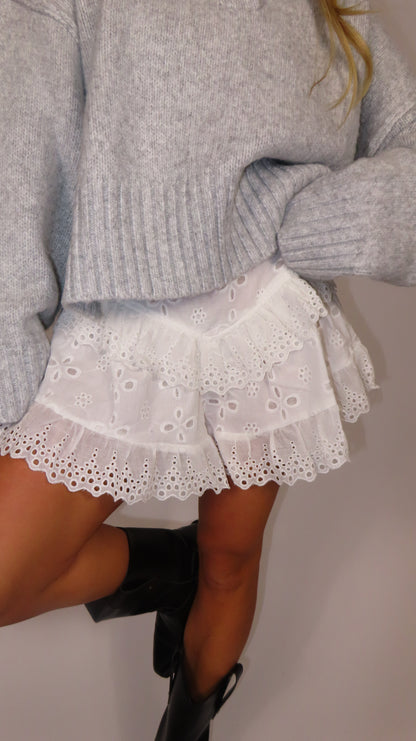 Ella Eyelet Shorts