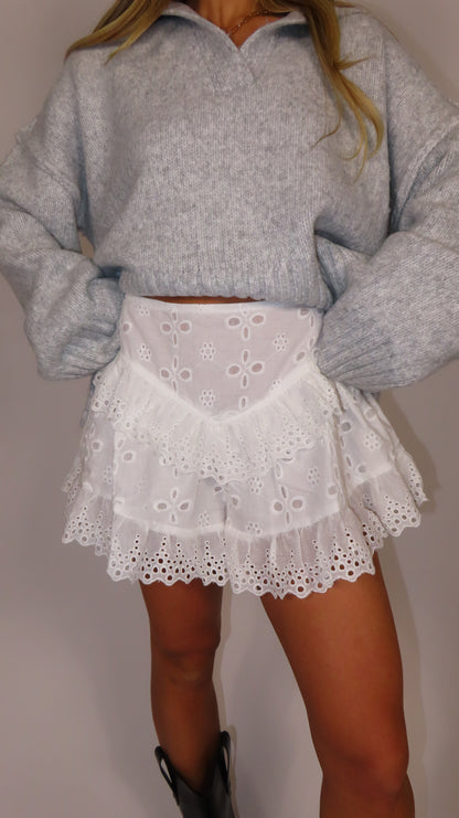 Ella Eyelet Shorts