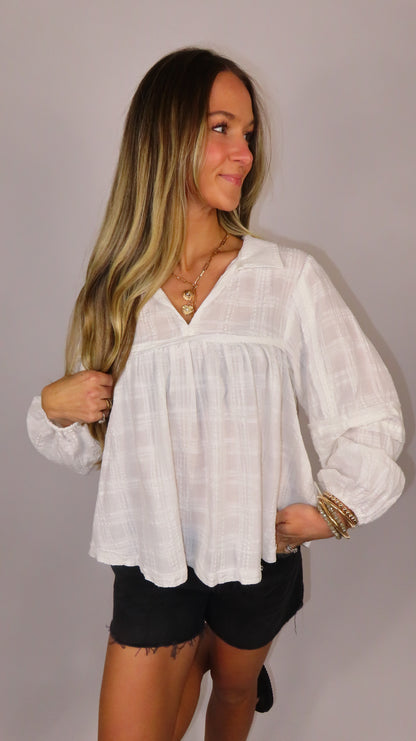 Textured Harmony Blouse