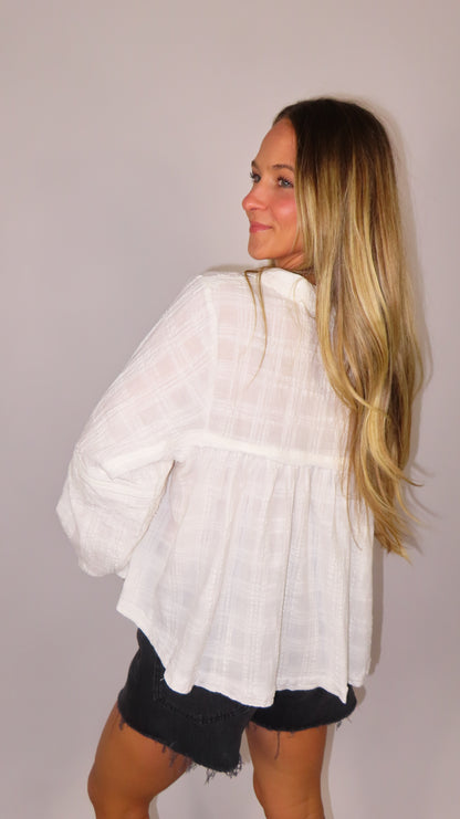 Textured Harmony Blouse