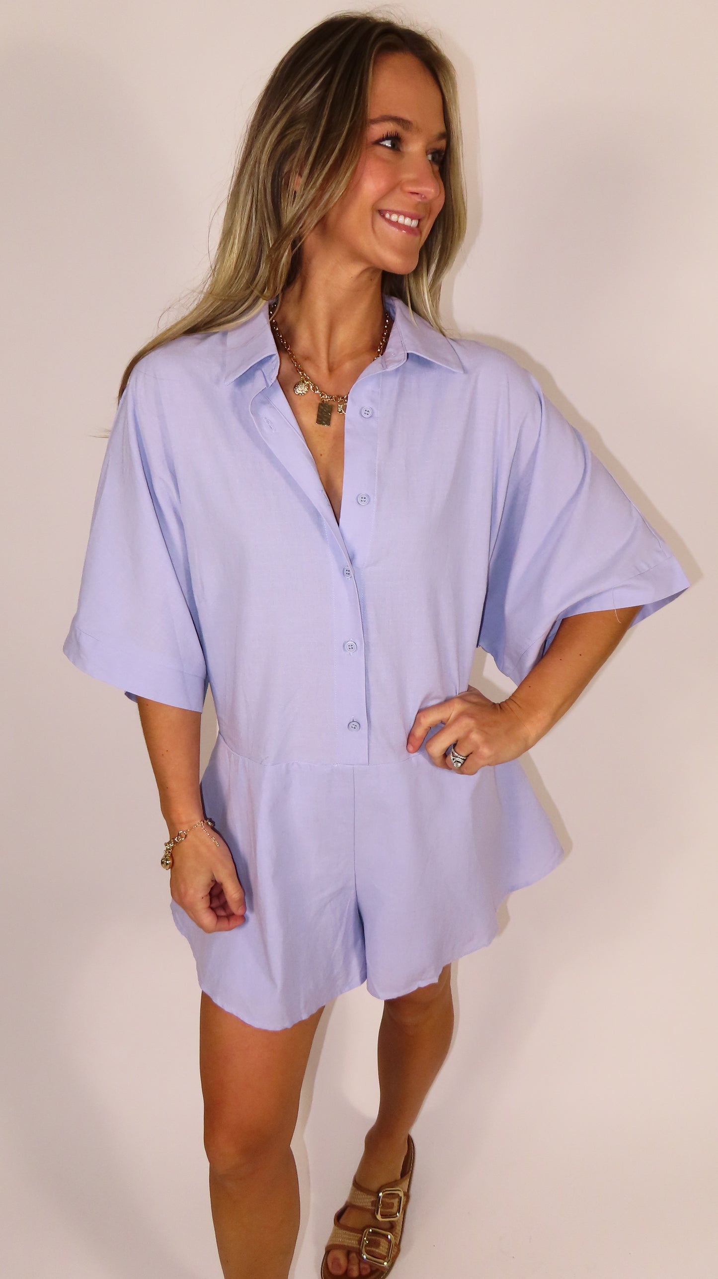 Lilac Breeze Romper