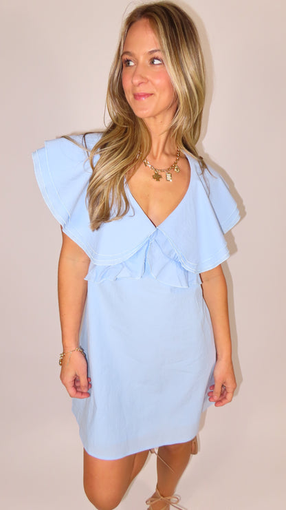 Coastal Breeze Mini Dress