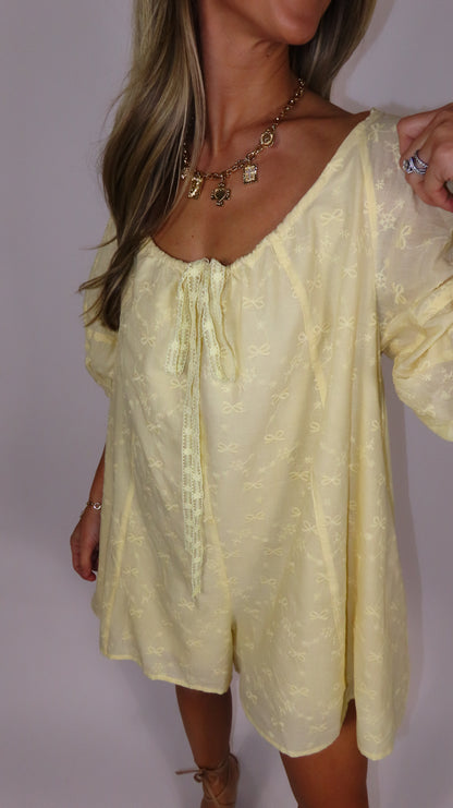 Sunlit Serenity Romper